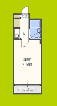 サンライズ千代崎 間取り