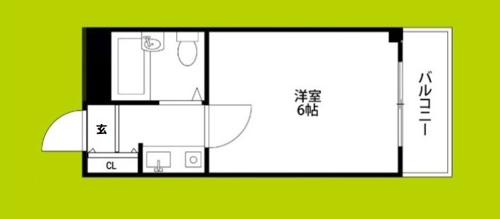ロイヤルハイツ住吉 間取り