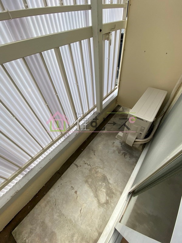 ロイヤルハイツ住吉 ベランダ