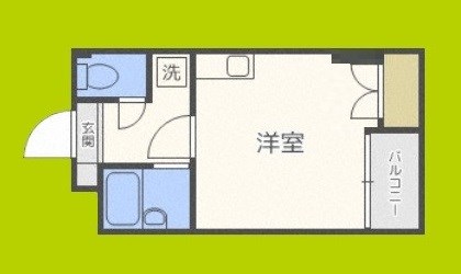 ナニワⅢ番館 間取り