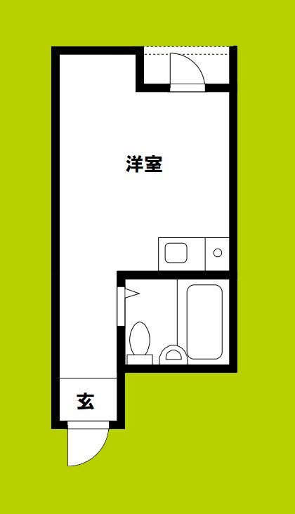 マンション・イン瓦屋町パートⅠ 間取り