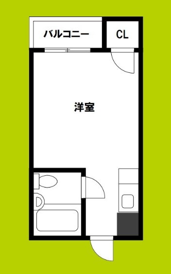 キングスアベニュー流町A棟 間取り