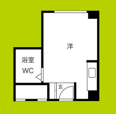 シンプルライフ杭全 間取り