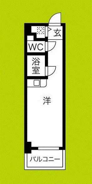 ハイツ森の宮 間取り