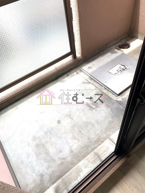 ハイツ森の宮 ベランダ