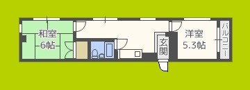 木内ハイツ  間取り