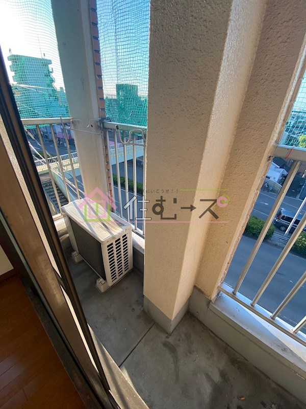 木内ハイツ  ベランダ