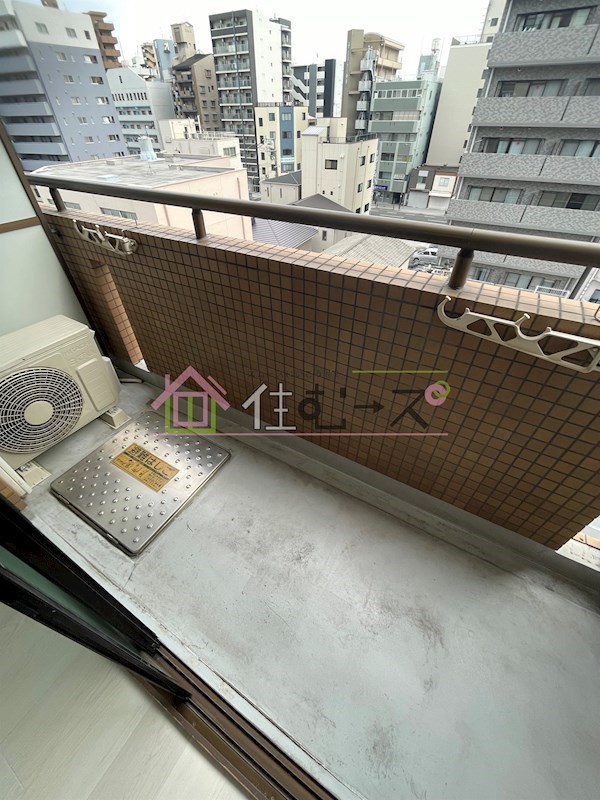 アパルト四天王寺Ⅱ ベランダ