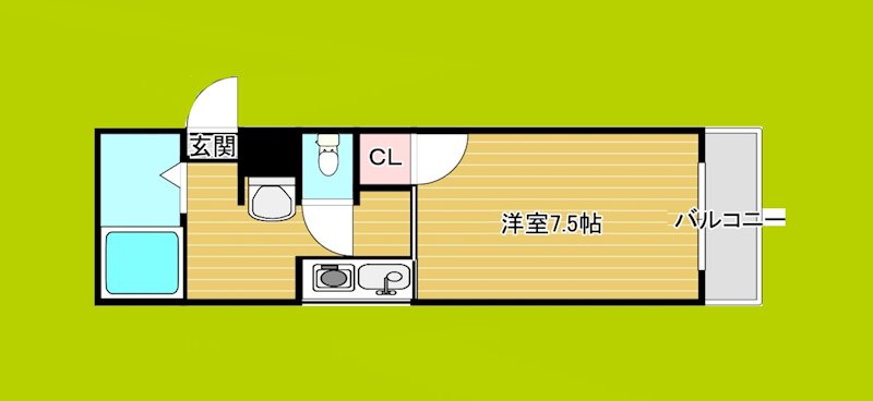 パールシティマンション玉出 間取り