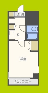 オーキッドヴィラ今里 間取り