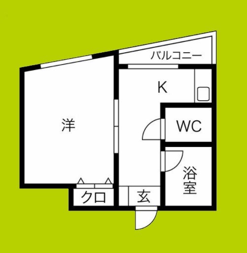 ルーミハイツ塚本 間取り