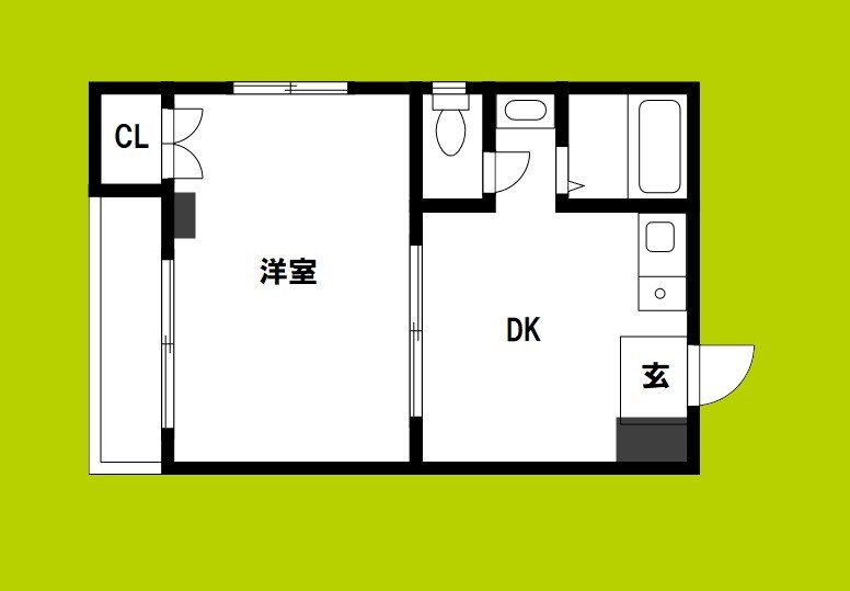 ライフハイツ中宮 間取り