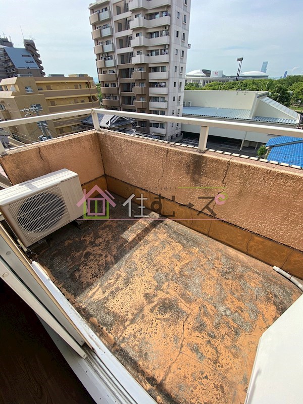 メビウス長居レジデンス ベランダ