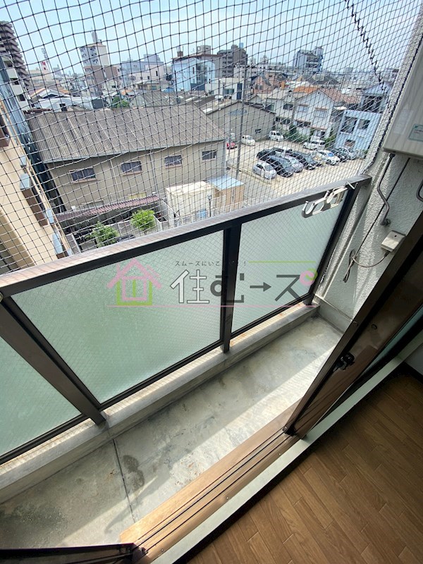 シャトー第2平野 ベランダ