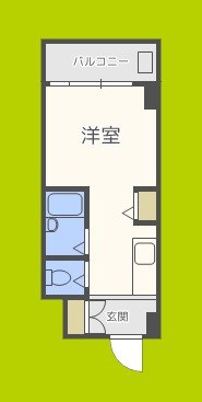 ラ・フォーレ桜宮Ⅱ 間取り