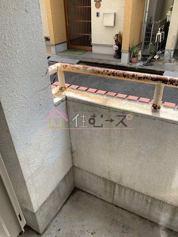 流町マンション ベランダ