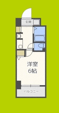 エステムコート難波ミューステージ 間取り