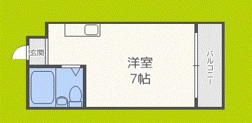 グローバル鶴橋 間取り