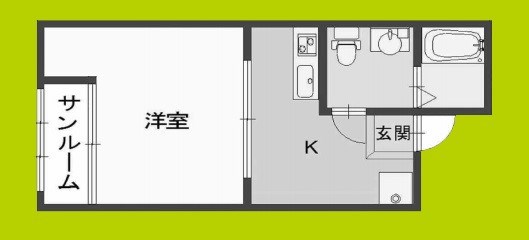 メゾンクレール春日出中 間取り