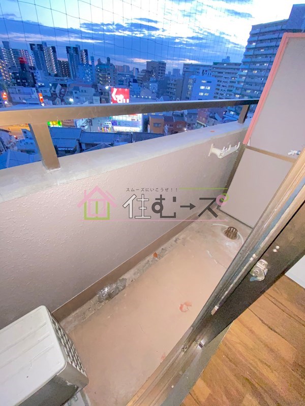 RUGGER　PALACE寺田町 ベランダ