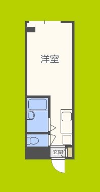 チサンマンション第3新大阪 間取り図