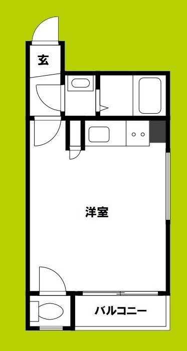 パークレーン深江橋 間取り