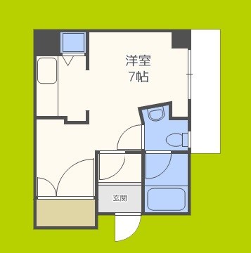 フォレスタ花園 間取り図