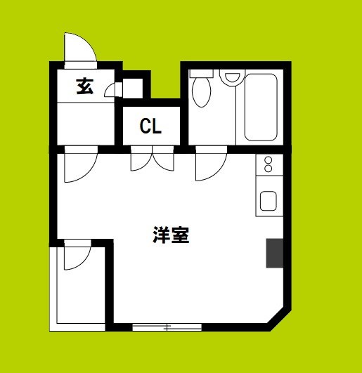 Cube新今里 間取り