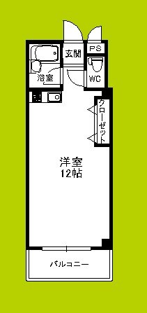 タイホウハイツ敷津2番館 間取り