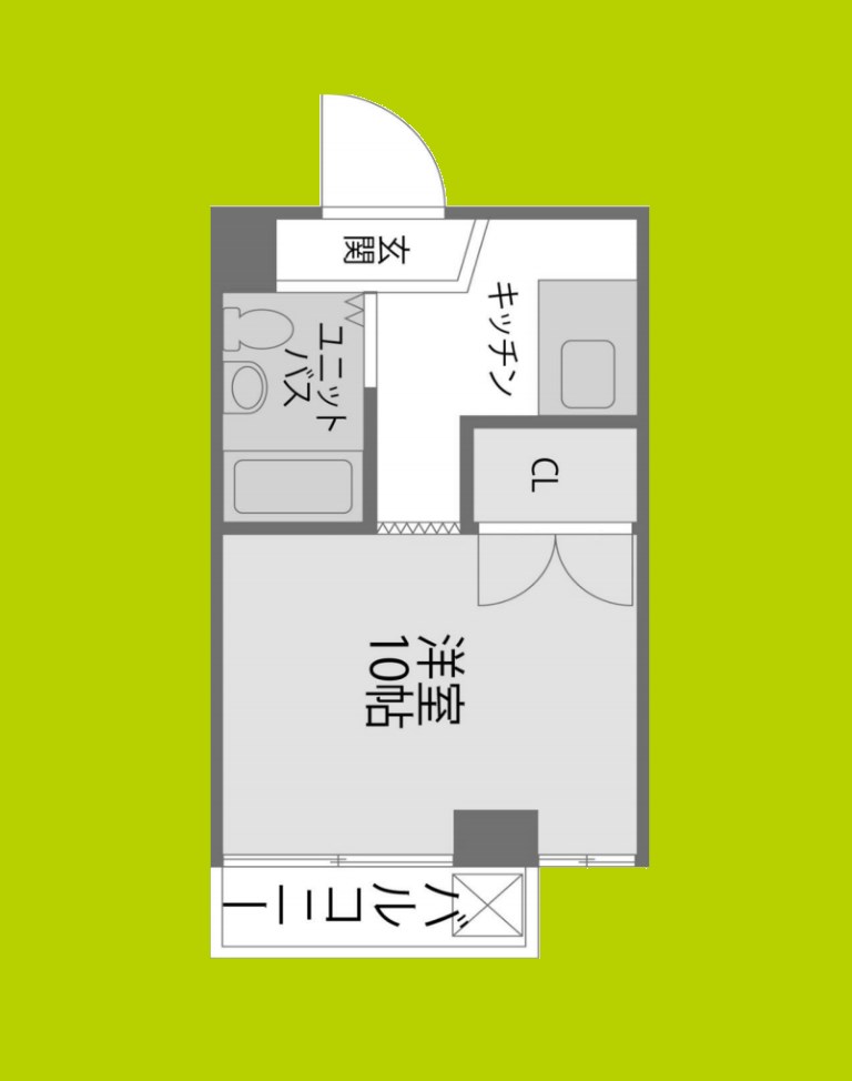 メゾン城東 間取り