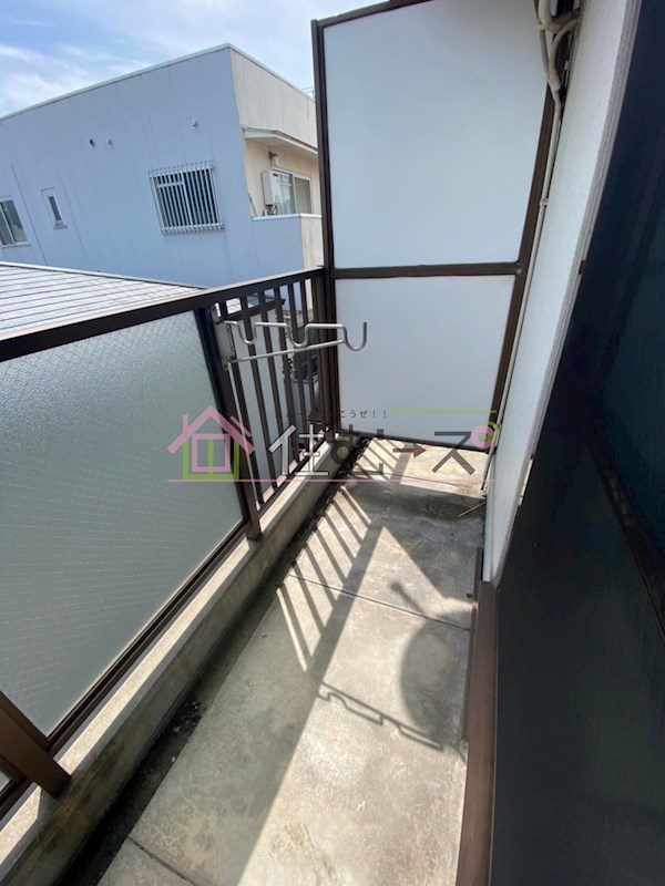 ハイツ五條 ベランダ