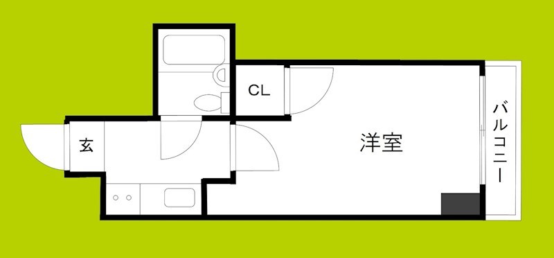 シティアーク上町台 間取り