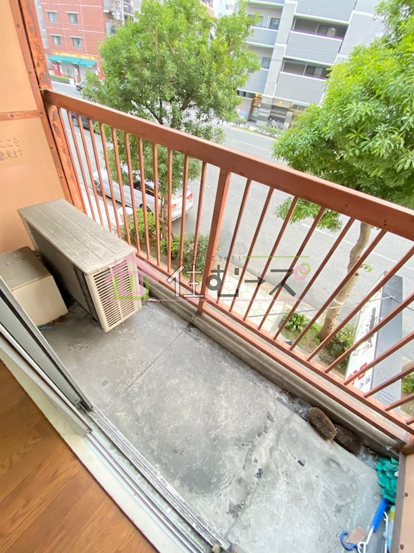 シティアーク上町台 ベランダ