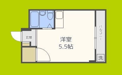 シャトー第1平野 間取り