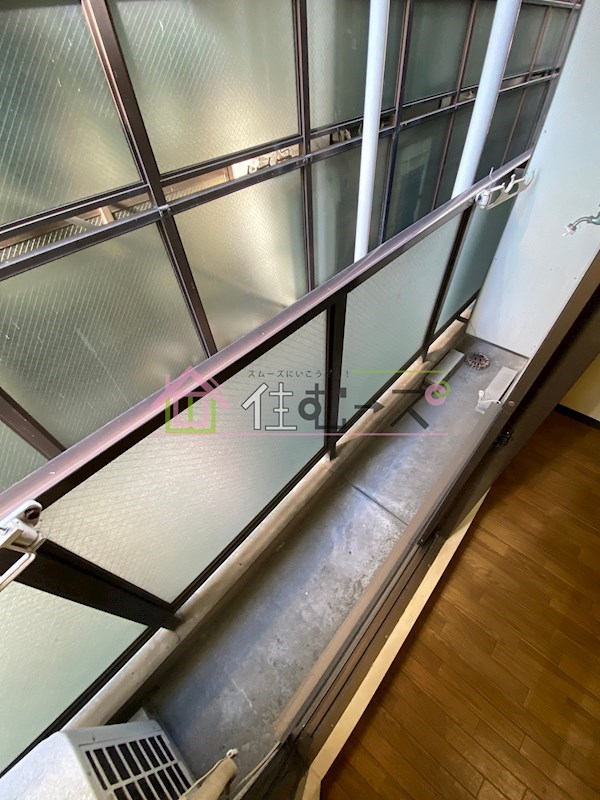 シャトー第1平野 ベランダ