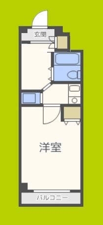 メロディーハイム夕陽丘 間取り