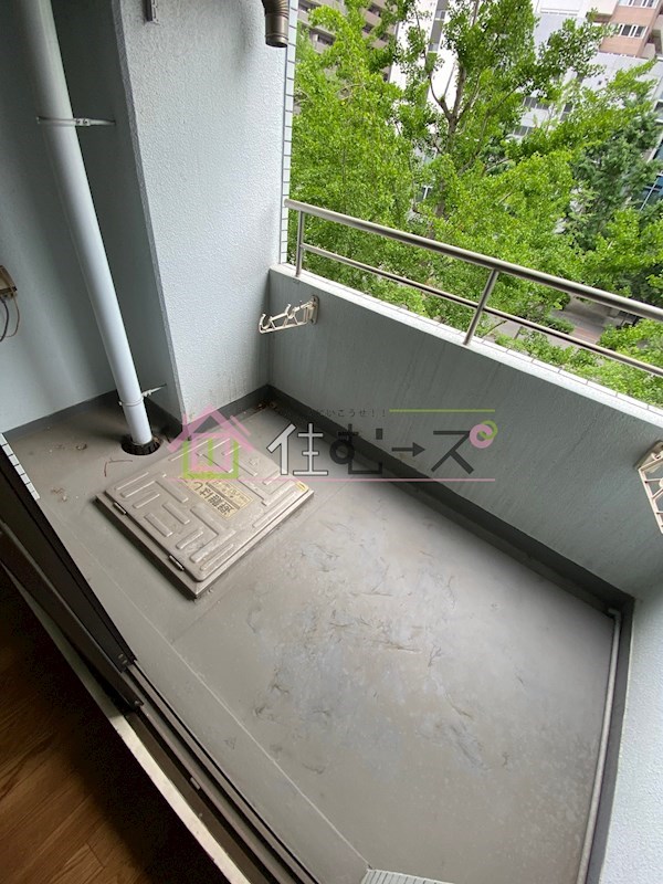 カセッティ新町 ベランダ