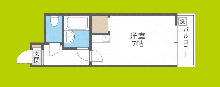 ロイヤルメゾン上新庄 間取り