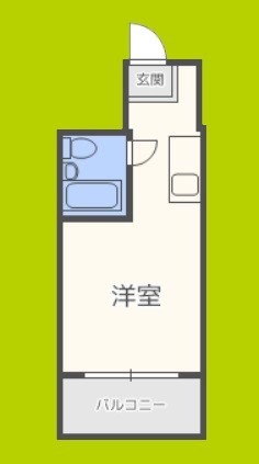 ユーハイツ今里 間取り