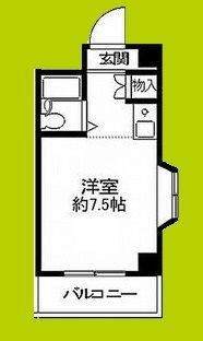 ベルメゾン南江口 間取り