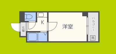 カルム四天王寺 間取り