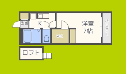 サンクチュアリ北津守 間取り