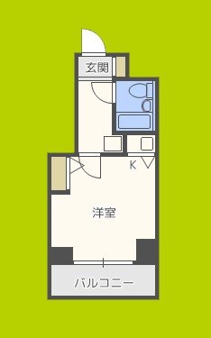 レスポワール難波南 間取り