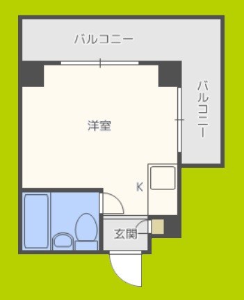 エグゼコート天六 間取り