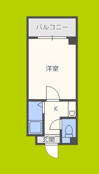 カルム四天王寺 間取り