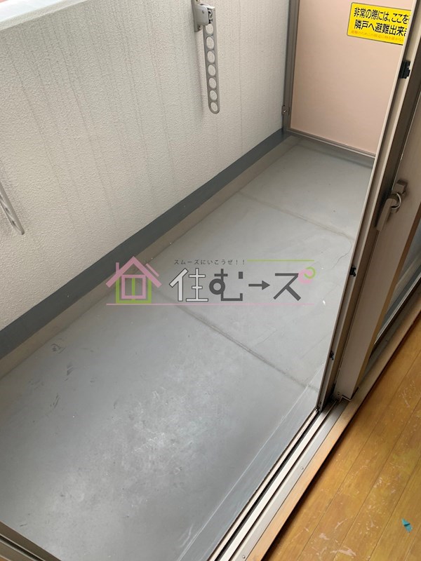 シャルム文の里 ベランダ