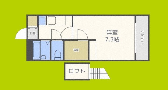サンクチュアリ北津守 間取り