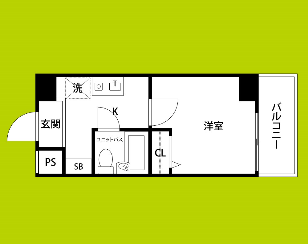 エスリード新大阪 間取り図