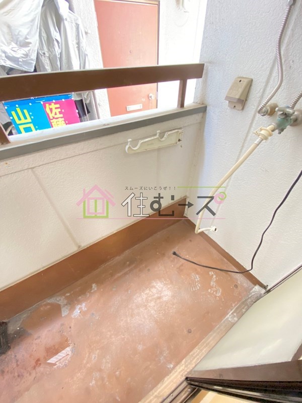 アパートメント住之江 ベランダ