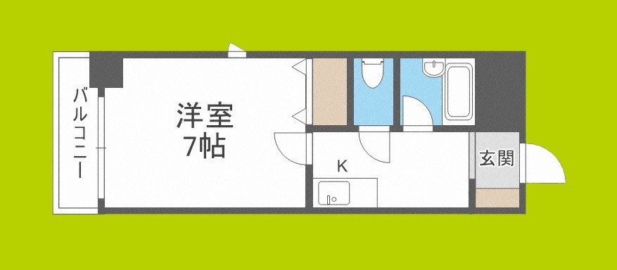 ロイヤル天満橋 間取り